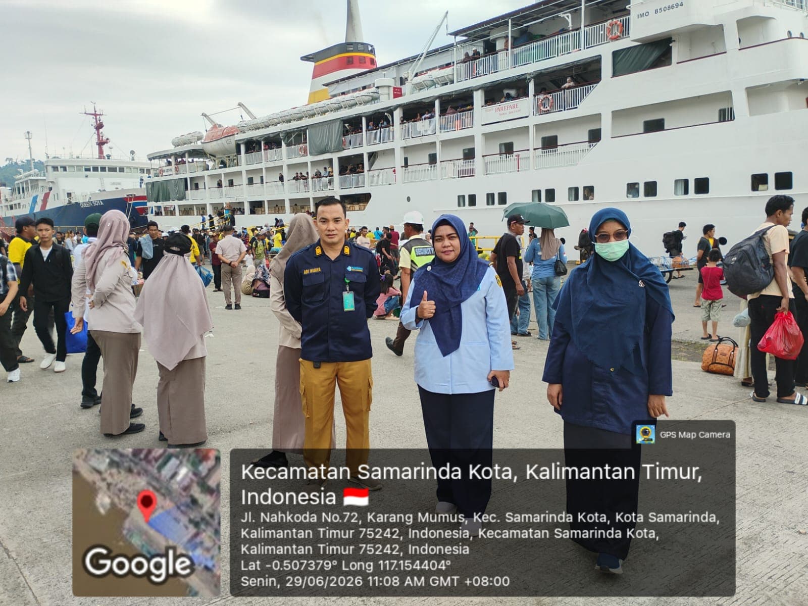 Pengawasan Penumpang KM. Queen Soya