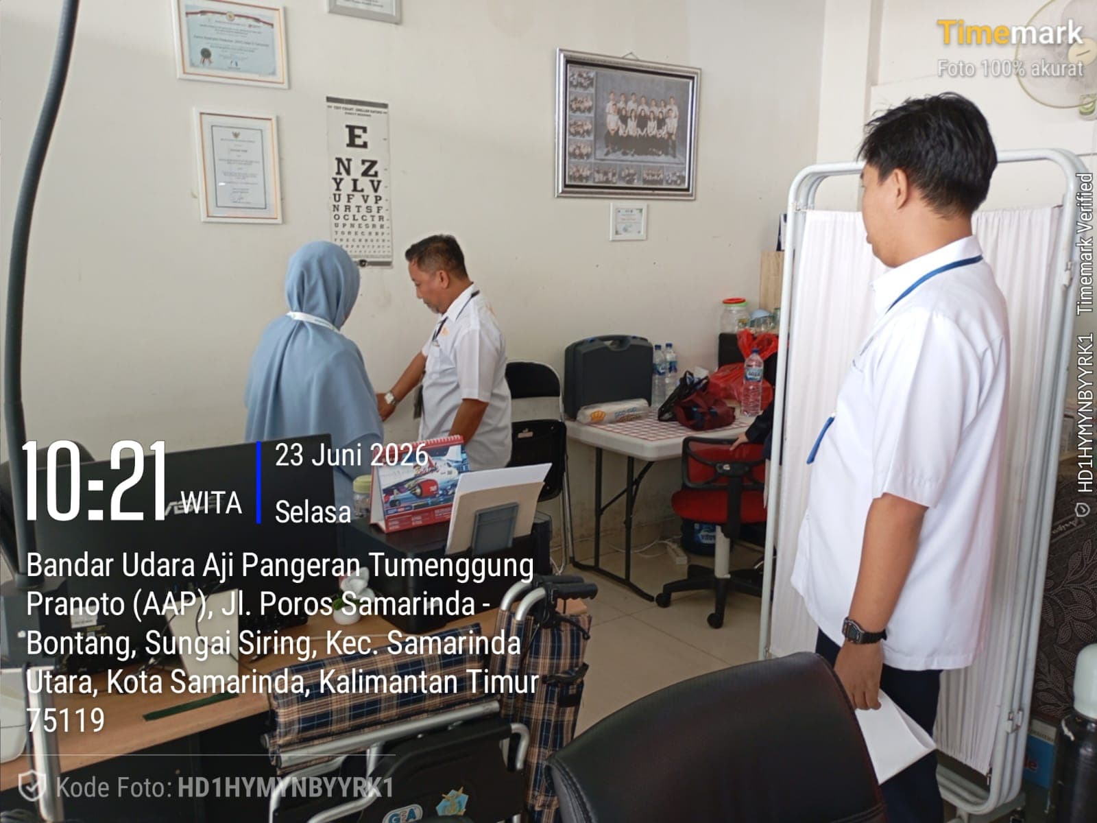 Pemeriksaan Kesehatan Masyarakat Bandara