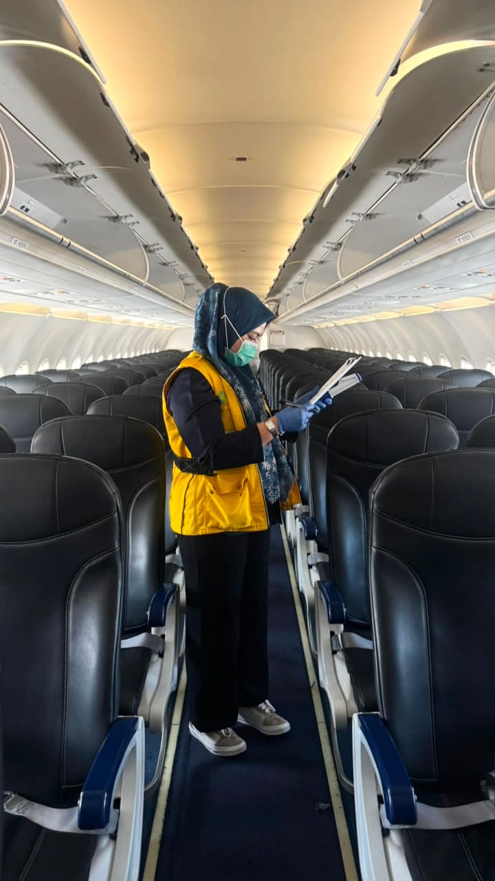 Pemeriksaan Sanitasi Pesawat
